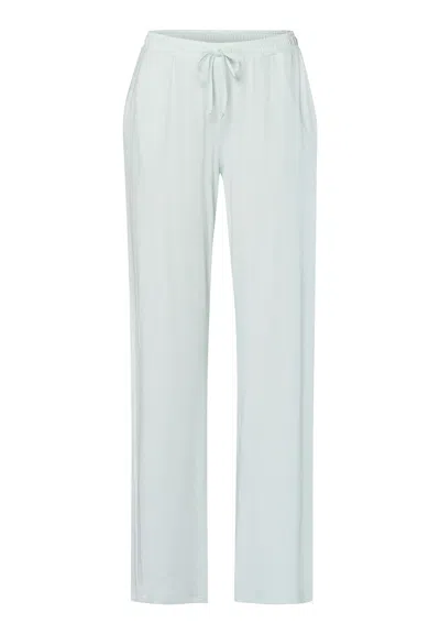 Hanro Natural Elegance Drawstring Lounge Pants In White