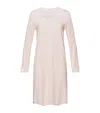 Hanro Natural Elegance Nightdress In Nude