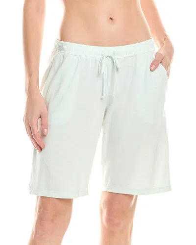 Hanro Natural Elegance Drawstring Lounge Shorts In Green