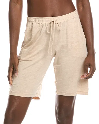 Hanro Natural Elegance Drawstring Lounge Shorts In Gray