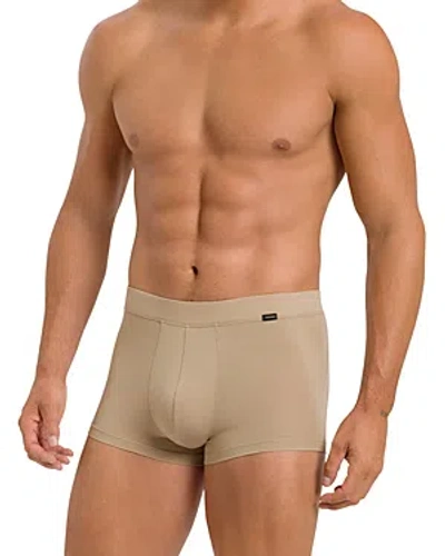 Hanro Natural Function Boxer Briefs In Savanna