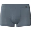 Hanro Natural Function Tencel And Cotton Boxer Brief In Black Clay