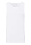 Hanro Natural Function Stretch-jersey Vest In White