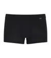 Hanro Natural Function Tencel And Cotton Boxer Brief In Black