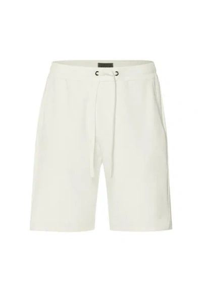 Hanro Natural Living Organic Cotton Drawstring Shorts In White