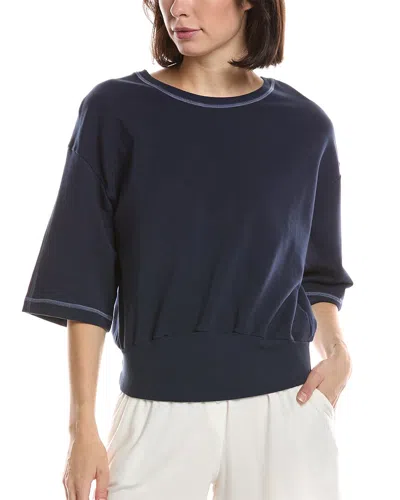 Hanro Natural Living Sweatshirt In Blue
