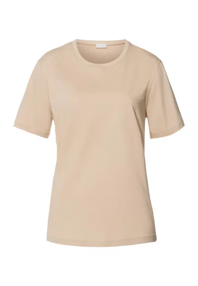 Hanro Natural Shirt Organic Cotton T-shirt In Neutral