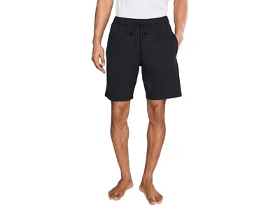 Hanro Night And Day Colorblock Knit Shorts In Black
