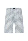Hanro Night And Day Cotton Drawstring Shorts In Multi