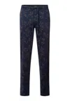 Hanro Night And Day Cotton Pajama Pants In Animal Print