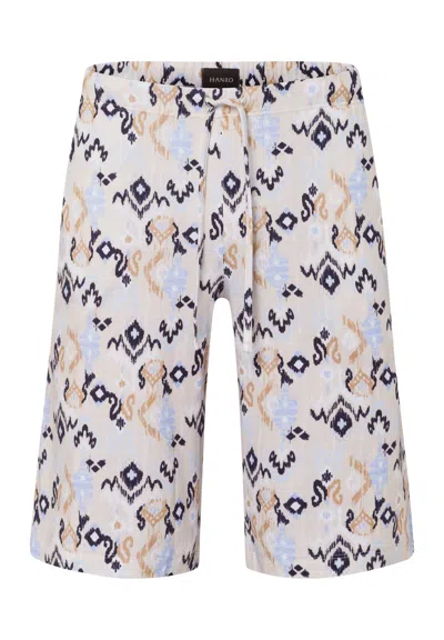 Hanro Night & Day Cotton Shorts In Gradient Print