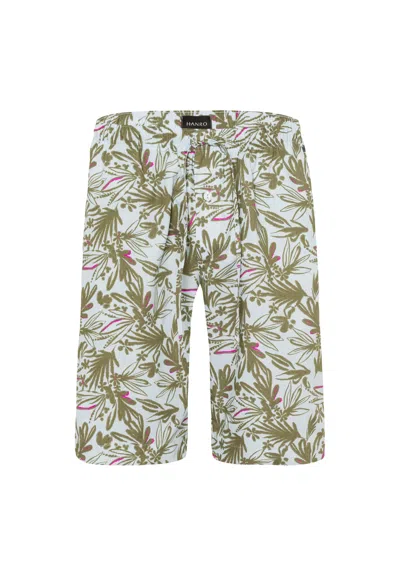 Hanro Night And Day Cotton Shorts In Gray