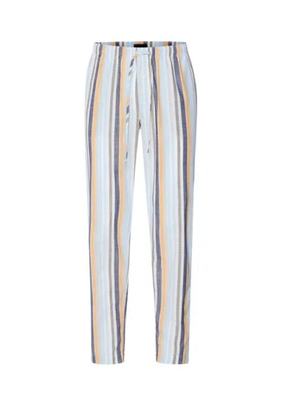 Hanro Night And Day Cotton Woven Pajama Pants In White