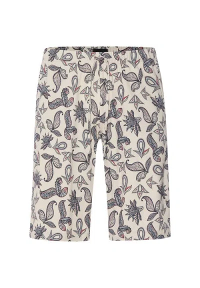Hanro Night And Day Drawstring Cotton Shorts In Neutral