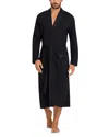 Hanro Night And Day Knit Robe In Black