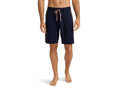 Hanro Night And Day Knit Shorts In Blue