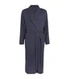 Hanro Night & Day Robe In Navy