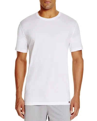 Hanro Cotton Pure Fitted Cotton Crew Neck T-shirt In Multi