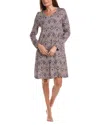 Hanro Nightgown In Gray