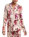 Hanro Olivia Soft Collared Shirt In Multi