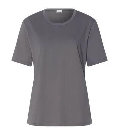 Hanro Organic Cotton Natural T-shirt In Grey