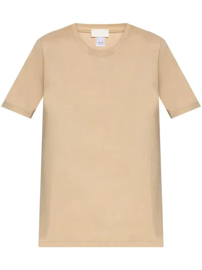 Hanro Organic Cotton T-shirt In Neutrals