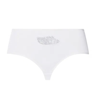 Hanro Pima Cotton Belen Maxi Briefs In White