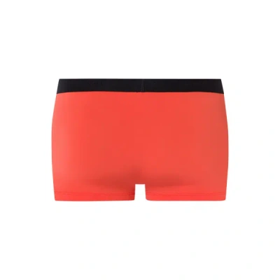 Hanro Plain Boxer Shorts In Orange