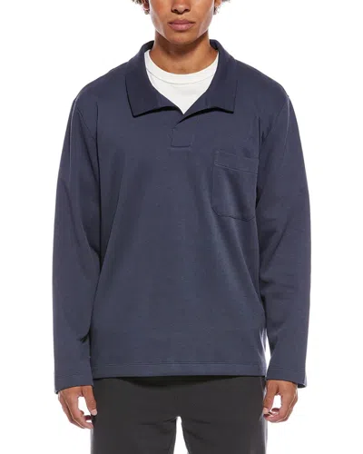 Hanro Polo Overshirt In Blue
