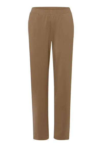 Hanro Pure Comfort Pants In Brown