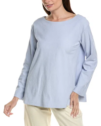 Hanro Pure Comfort Shirt In Blue