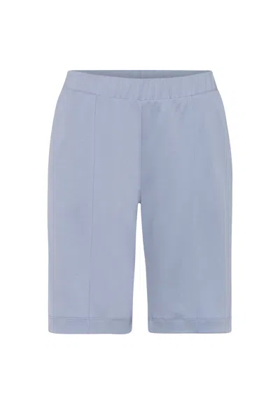 Hanro Pure Comfort Shorts In Blue