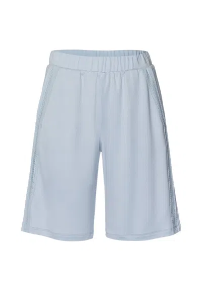 Hanro Pure Comfort Tencel™ Lounge Shorts In Blue