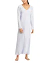 Hanro Pure Essence Nightgown In Blue Glow