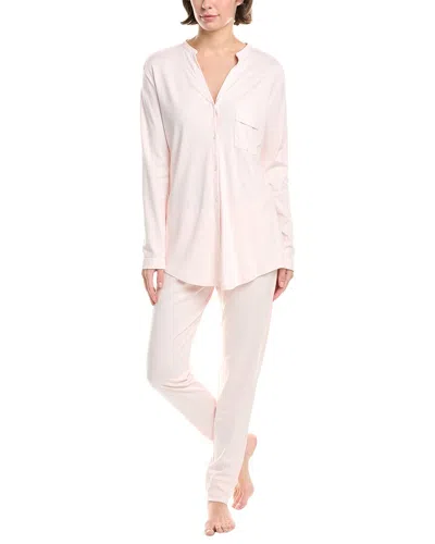 Hanro Pure Essence Pajama In Pink