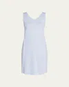 Hanro Pure Essence Sleeveless Nightgown In Purple