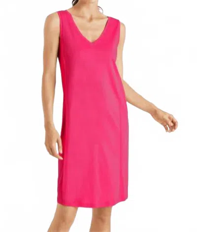 Hanro Pure Essence Tank Nightgown In Fuschia In Pink