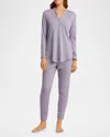 Hanro Pure Essence Pajamas In Lavender Aura