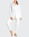 Hanro Pure Essence Two-piece Pajama Set In Off White