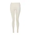 Hanro Pure Silk Leggings In Ivory