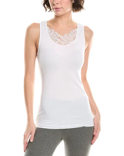 Hanro Round Neck Tank In Neutral