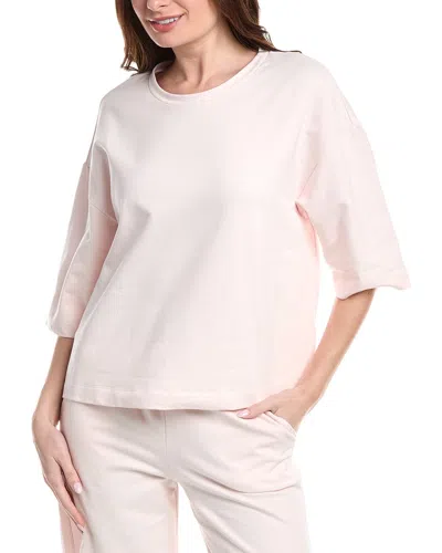 Hanro Round Neck Top In Pink