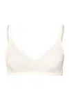 Hanro Ruby Geometric Lace Soft Cup Bra In White