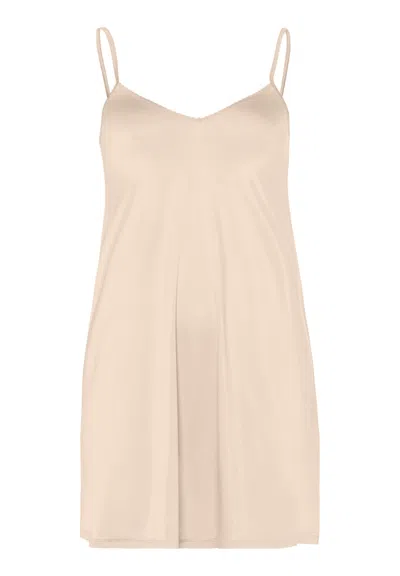 Hanro Satin Deluxe Bodydress In Neutral