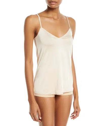 Hanro Satin Deluxe Camisole In Neutral