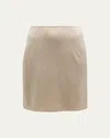 Hanro Satin Deluxe Half Slip In Gold