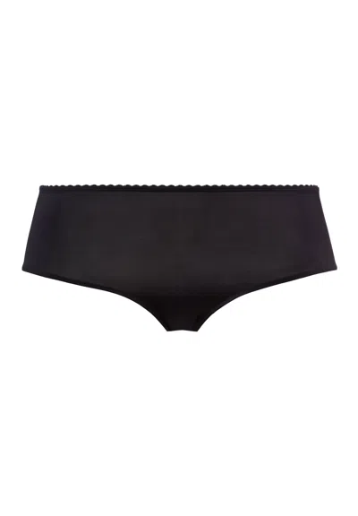 Hanro Satin Deluxe Hipster In Black