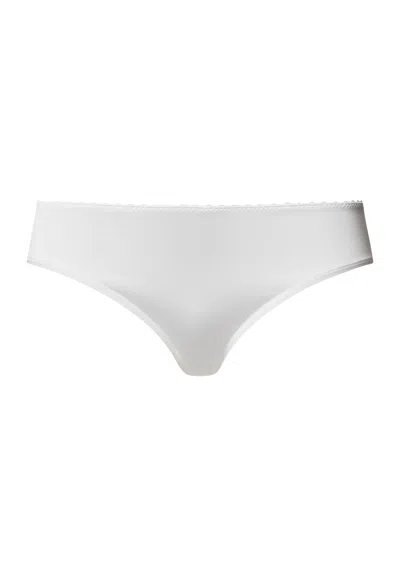 Hanro Satin Deluxe Satin Jersey Bikini In Gray