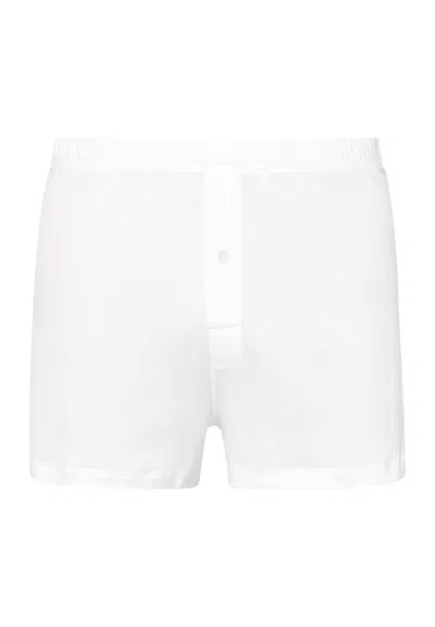 Hanro Sea Island Cotton Cotton Boxer In Multi