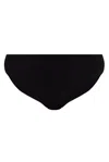 Hanro Womens Black Seamless Midi Cotton-jersey Briefs